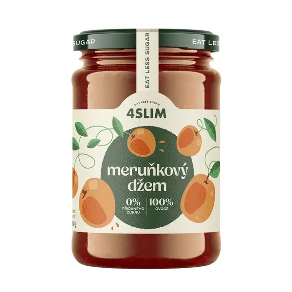 4Slim 100% džem meruňkový 280 g