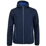 Willard ELLON Pánská celorozepínací softshellová bunda, tmavě modrá, velikost