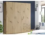 Šatní skříň Koski, 150 cm, dub artisan