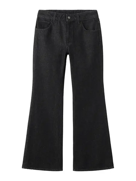 MANGO Džínsy 'Selena'  čierna