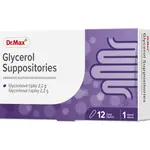 Dr. Max Glycerol Suppositories 12 čípků