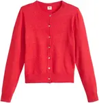 LEVI'S ® Kardigán 'Supersoft Crewneck Cardigan'  jasne červená