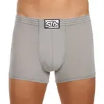 Styx Pánské boxerky klasická guma světle šedé (Q1062) L