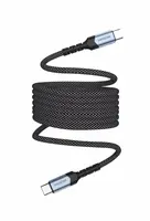 Swissten magnetický datový kabel samonavíjecí USB-C / USB-C 1m