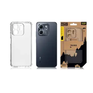 Zadní kryt Tactical TPU Plyo pro Infinix Hot 50i 4G, transparentní
