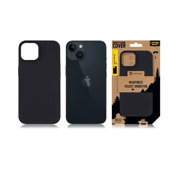 Zadní kryt Tactical MagForce Velvet Smoothie pro Apple iPhone 14, asphalt