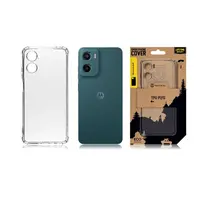 Zadní kryt Tactical TPU Plyo pro Motorola Moto G05/E15, transparentní