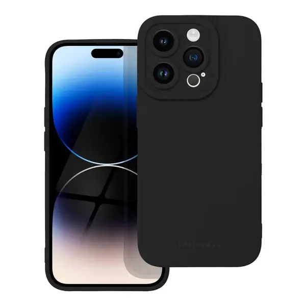 Zadní ochranný kryt ROAR case LUNA pro Apple iPhone 14 Pro Max, černá