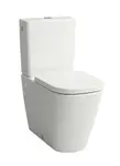 Laufen Meda - WC kombi misa, vario odpad, zadné napúšťanie, Rimless, LCC, biela H8241114000001
