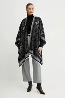 Pončo s příměsí vlny Pinko