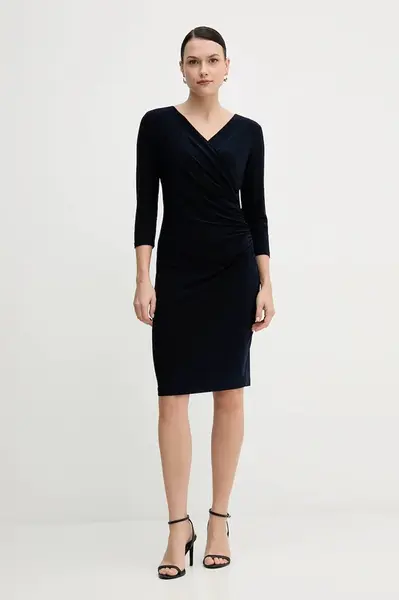 Šaty Joseph Ribkoff tmavomodrá barva, mini, přiléhavé, 233305