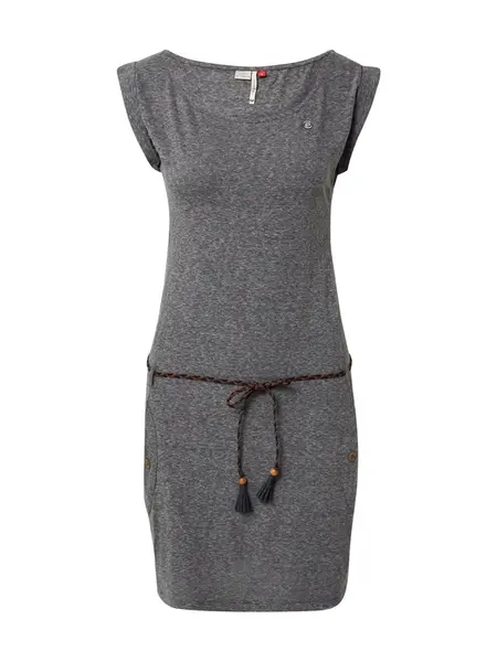 Ragwear Šaty 'Tag'  sivá melírovaná