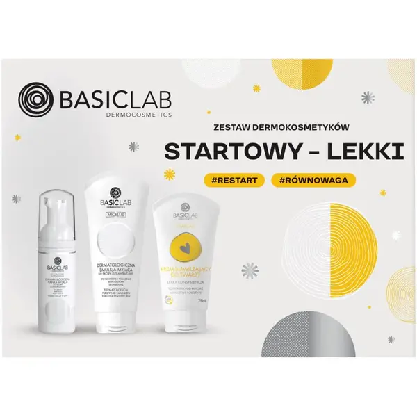 BasicLab Dermocosmetics Light Basic dárková sada pro citlivou pleť