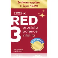 Cemio RED3 kapsle prostata, potence, vitalita 100 cps