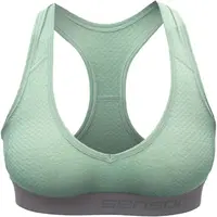 Sensor MERINO DF W Dámska podprsenka, zelená, veľkosť
