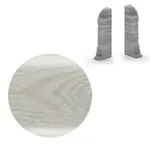 Koncovka k soklu Naturel dub Arctic , PVC dĺžka 0,5 cm, výška hrany 56 mm, NATNGTKG0