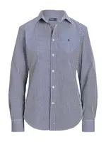 Polo Ralph Lauren Blúzka  tmavomodrá / biela