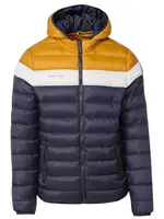 KOROSHI Prechodná bunda  námornícka modrá / medová / biela