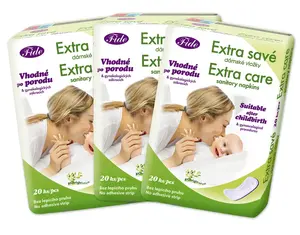 FIDE Poporodní vložky FIDE -  bal. 3 x 20ks - extra savé, prodyšné