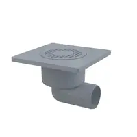 Podl.vpust bočná, mriežka šedá, záp.uz.