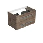 Kúpeľňová skrinka bez umývadla Naturel Cube 80x76,5x46 cm dub wellington mat CUBE4680ZDWBU