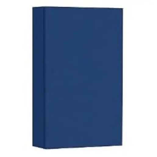 Roca Optica kúpeľňová skrinka nízka 75x35x15 cm modrá mat A857703551