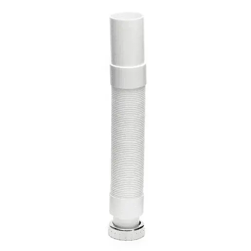 Flexibilný odpad na umývadlo Multi biely plast DN40 Z-1304.02