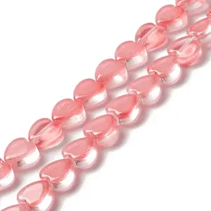 Transparent Glass Beads Strand