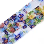 Handmade Millefiori Lampwork Beads Strands