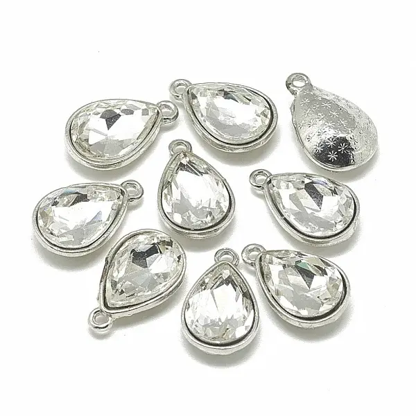 Alloy Glass Pendants