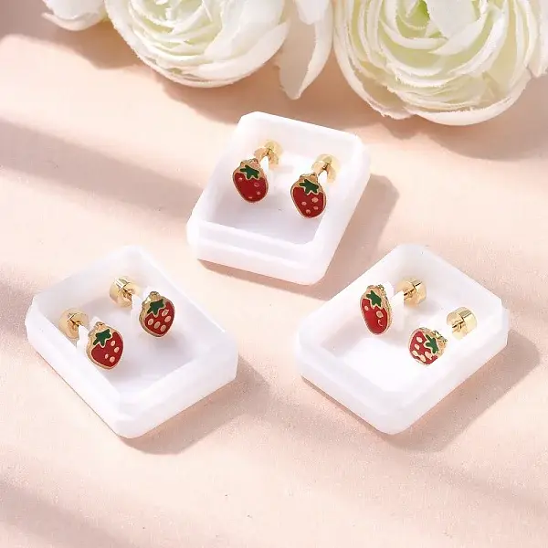 304 Stainless Steel Stud Earrings