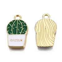 Alloy Enamel Pendants