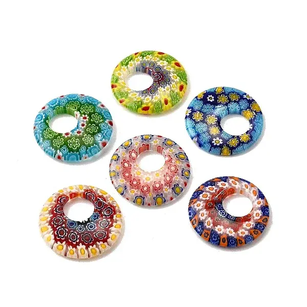 Handmade Millefiori Glass Beads