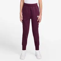 Nike Sportswear Club Fleece Big Kids (Girls) High-Waisted Fitted Pants S