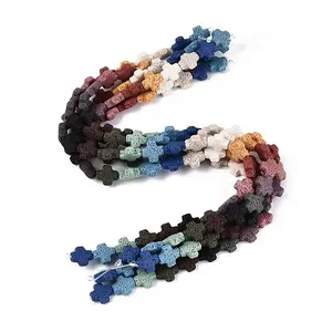 Natural Lava Rock Beads Strands