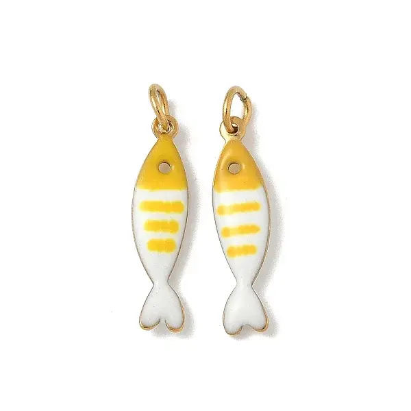 304 Stainless Steel Enamel Pendants