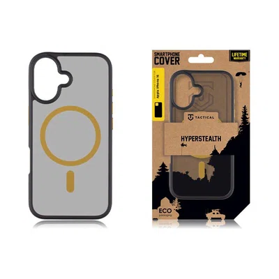 Zadní kryt Tactical MagForce Hyperstealth 2.0 pro Apple iPhone 16 Pro Max, černá - žlutá
