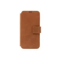 Kožené pouzdro typu kniha FIXED ProFit pro Samsung Galaxy S25 Ultra, hnědá