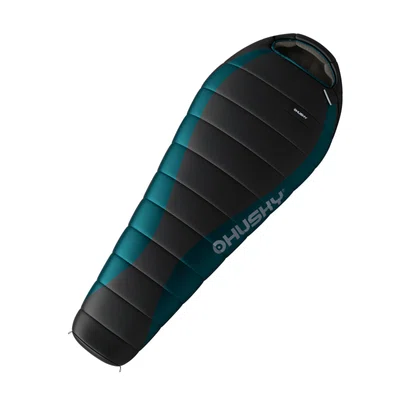 Husky Dexter -15°C dark turquoise Péřový zimní spacák
