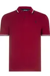 T9594 DEWBERRY MEN'S T-SHIRT-BURGUNDY