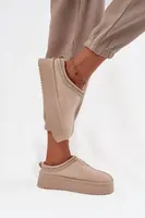 Boto Dámské sněhule s výšivkou světle béžové Pristina