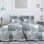 Flanelové ložní povlečení NORDIC GREY