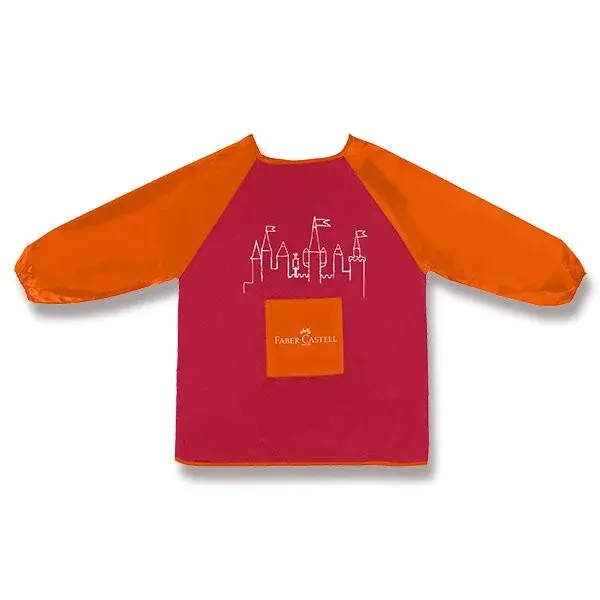 Výtvarná zásterka Faber-Castell - červená