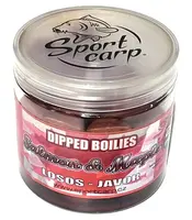 Sportcarp boilies v dipu dipped boilies 200 ml 20 mm - salmon maple