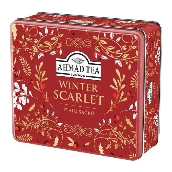 ELEGANTNÍ ČAJOVÁ KOLEKCE "WINTER SCARLET"