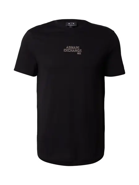 ARMANI EXCHANGE Tričko  béžová / čierna