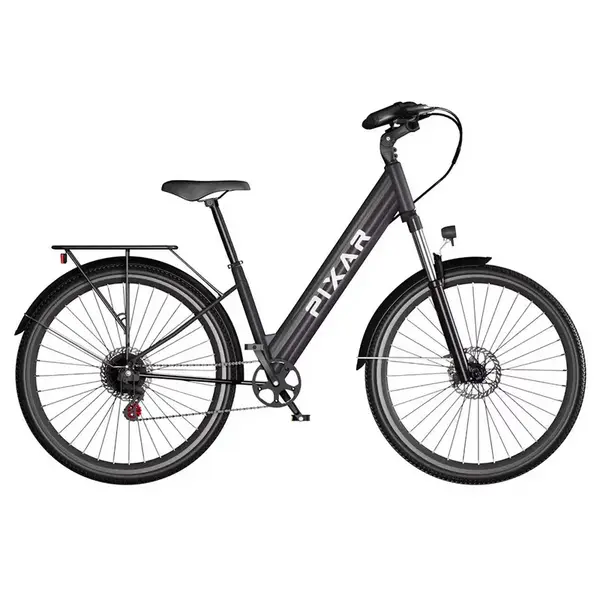 PIXAR Cruiser Electric Bike 250W 36V 12.8Ah 25km/h Black