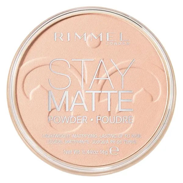 Rimmel Matující kompaktní pudr Stay Matte 14 g 002 Pink Blossom