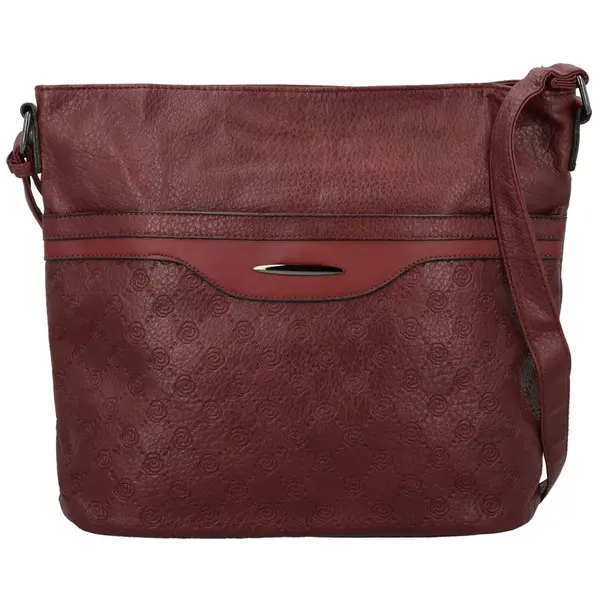Dámská crossbody kabelka vínová - Romina & Co Bags Gemma