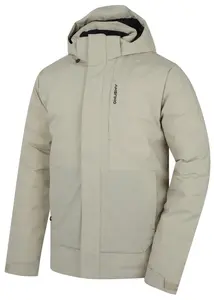Husky Nurme M M, beige Pánská hardshellová plněná bunda